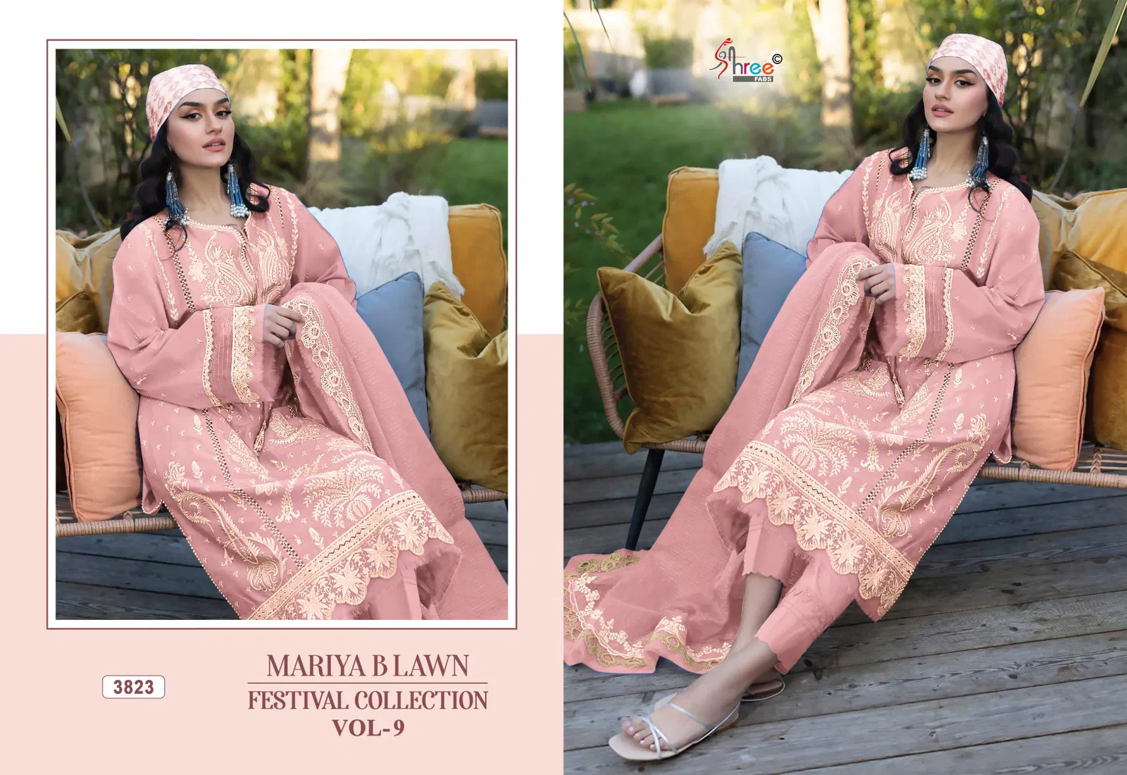  Mariya B Lawn by Shree  Festival Collection Vol 9 Salwar Suit